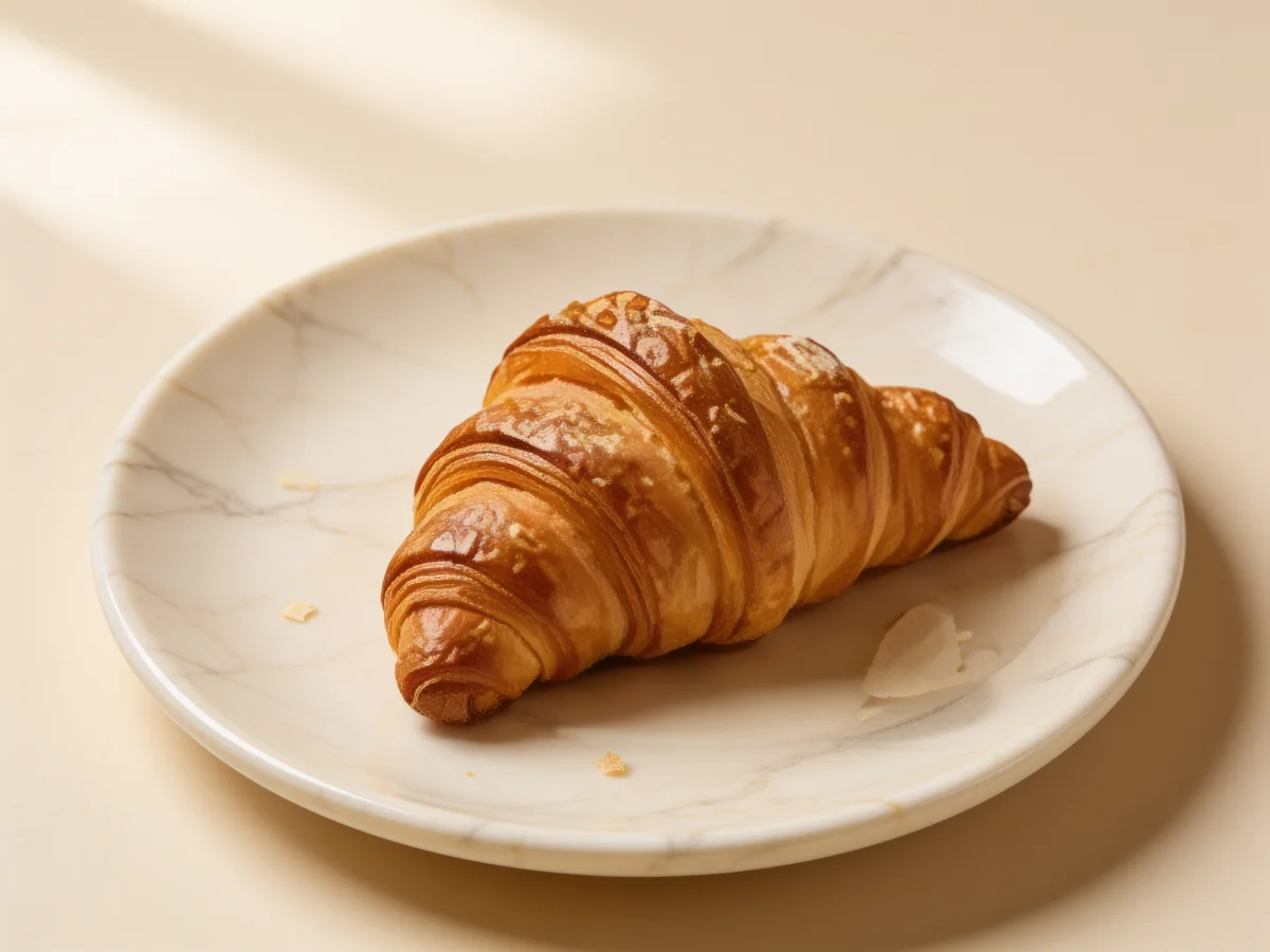 Croissant dorato